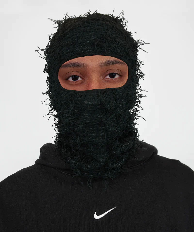 DISTRESSED BALACLAVA - Camo feild